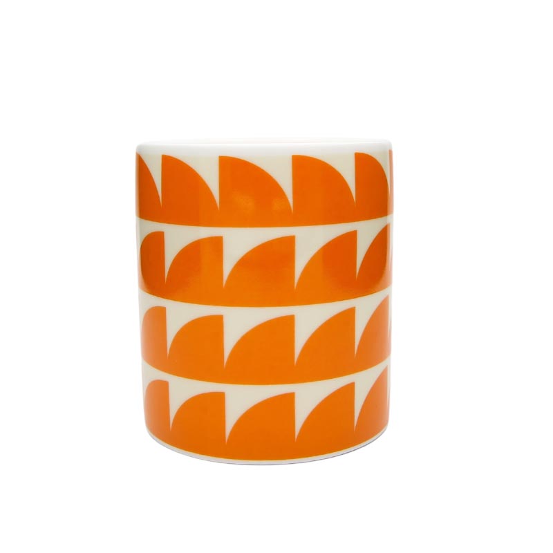 Orange Surfers Sun Mug des. Frances Collett and Keith Brymer Jones