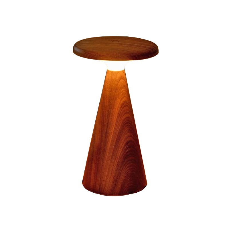 Sylva Table Lamp - Large - Walnut finish - by Gingko