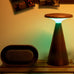 Sylva Table Lamp - Large - Walnut finish - by Gingko