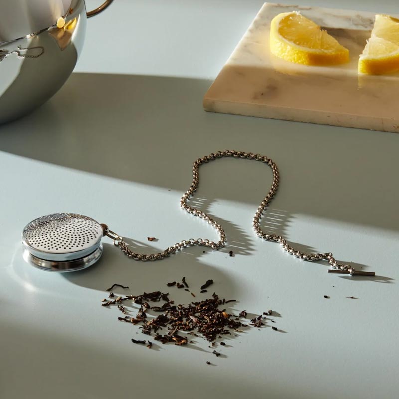 T-Timepiece Tea Infuser - des. TUDelft for Alessi
