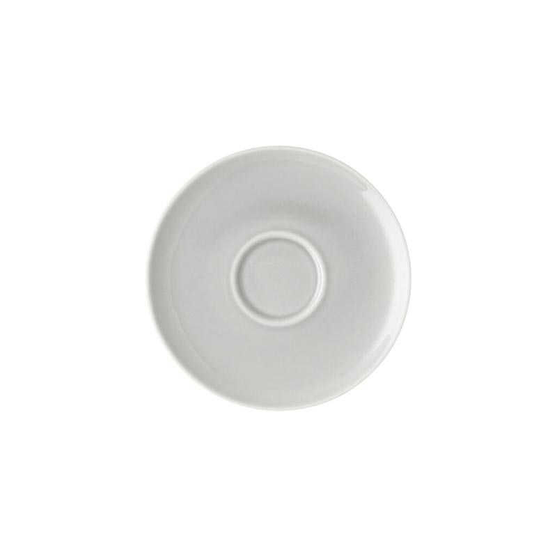 TAC Espresso Cup & Saucer - White Porcelain - des. Walter Gropius, produced by Rosenthal