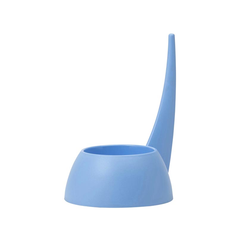 "Tail" Dog bowl - Light Blue - by United Pets
