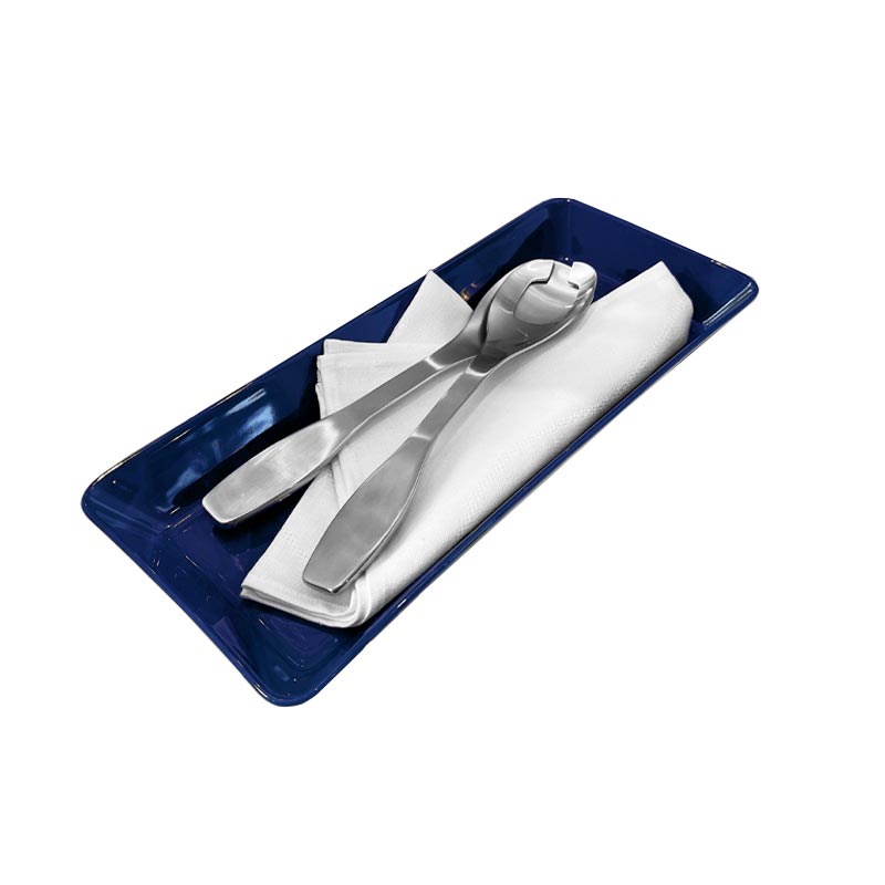 Teema platter in blue - des. Kaj Franck for Iittala