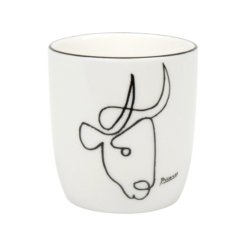 Pablo Picasso The Bull Handleless Bone China Mug Könitz