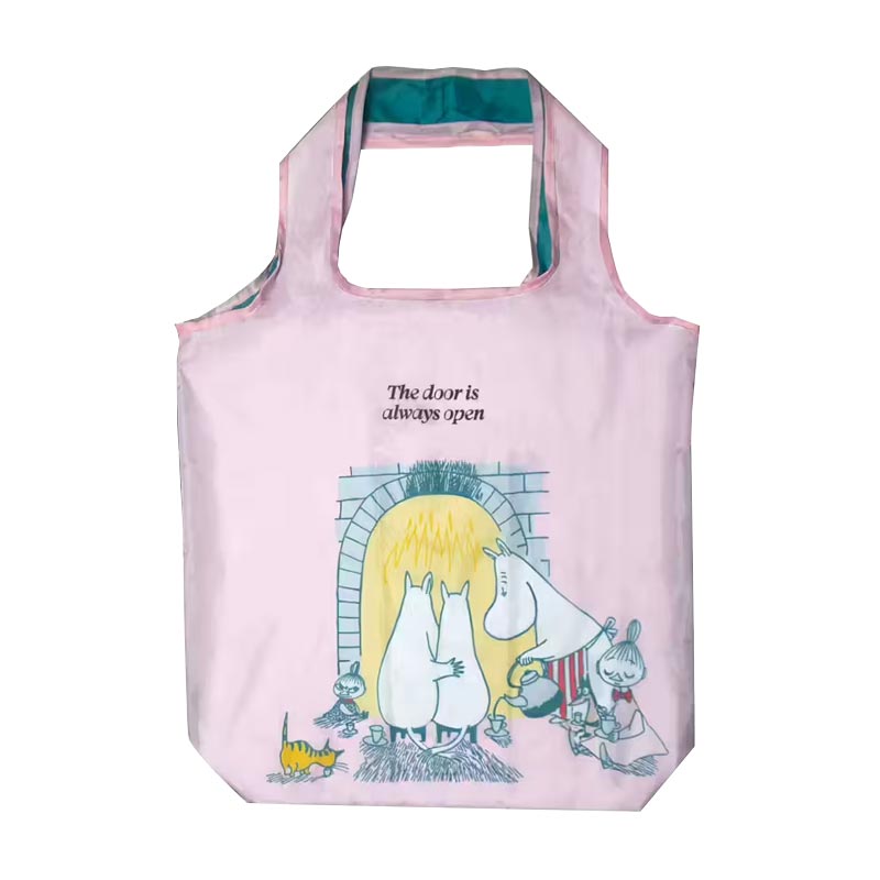 Moomin Foldaway Shopping Bag - The Door is Always Open 80