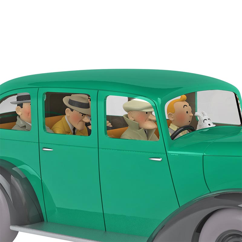 The Green Gangsters' Car, Tintin in America - Model Car