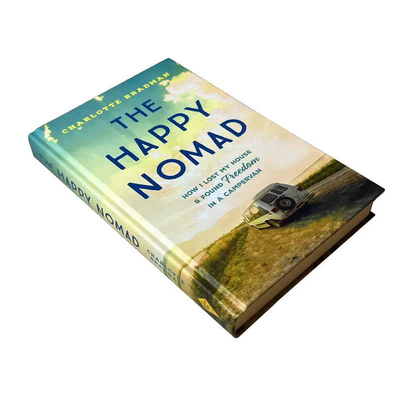 The Happy Nomad by Charlotte Bradman - signed hardback