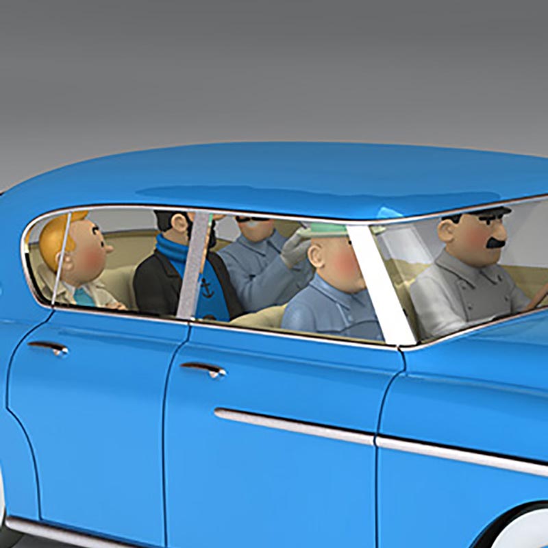 The Interpreters' Car Model - The Calculus Affair, Tintin