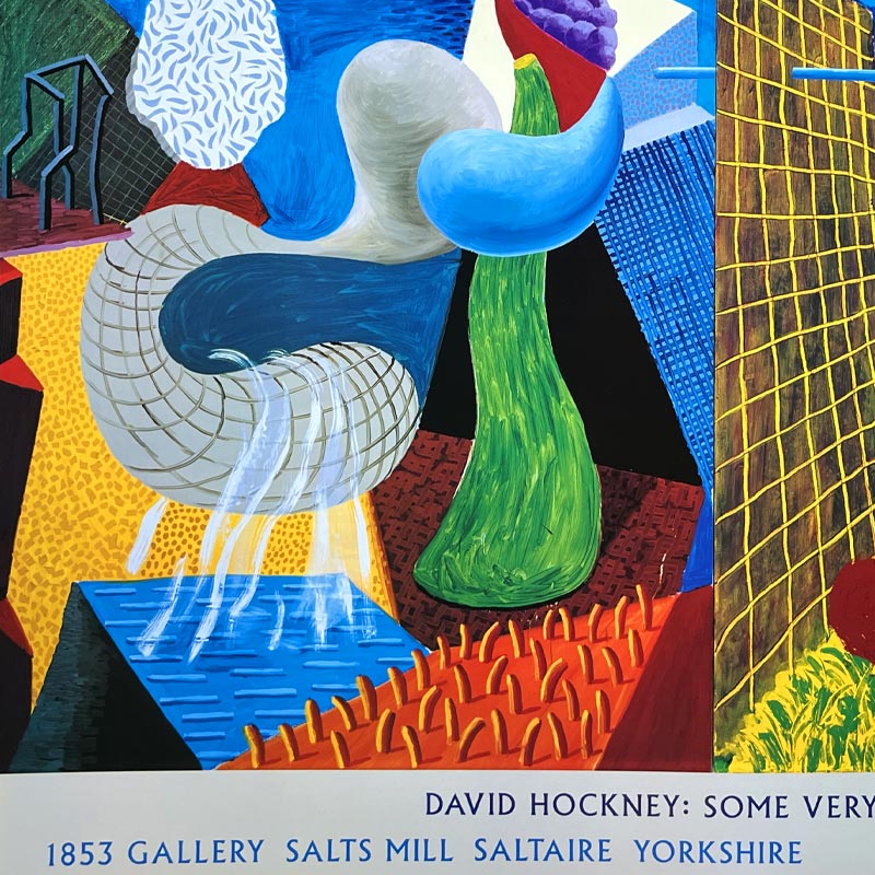 The Other Side Poster by David Hockney