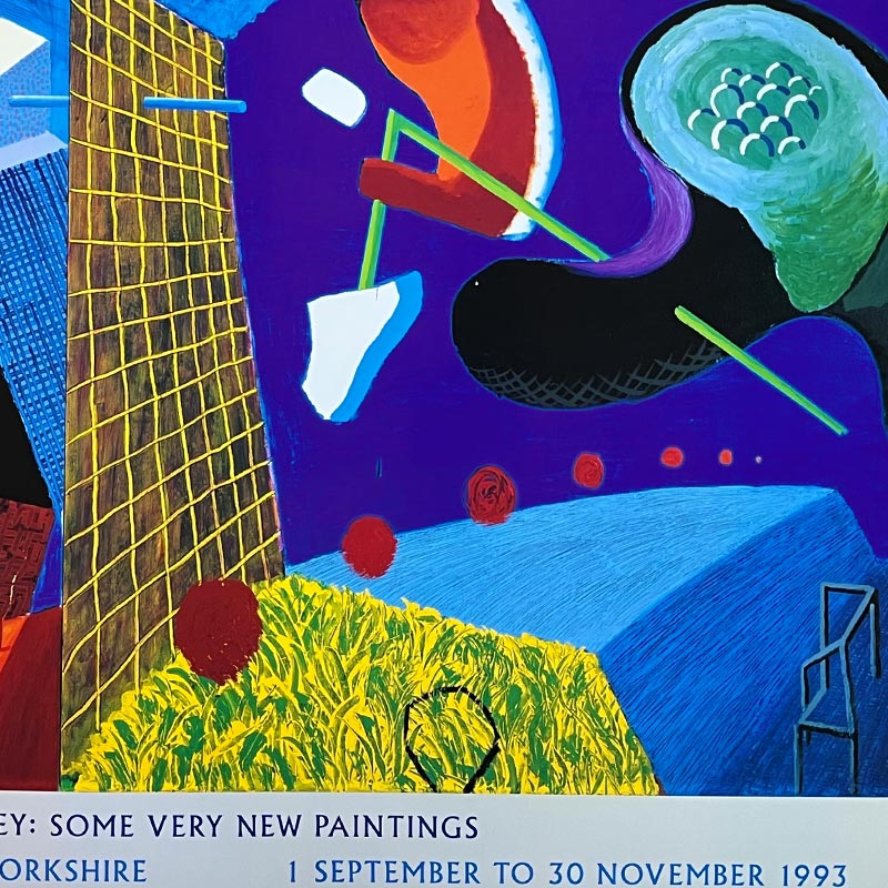 The Other Side Poster by David Hockney