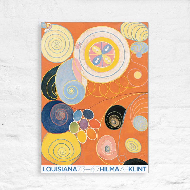 The Ten Greatest Young Age (1907) poster by Hilma Af Klint