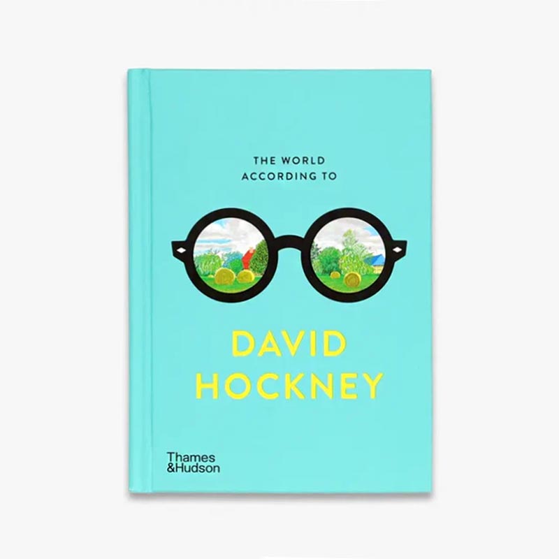 The World According to David Hockney - hardback, blue cover - words by David Hockney, edited by Martin Gayford