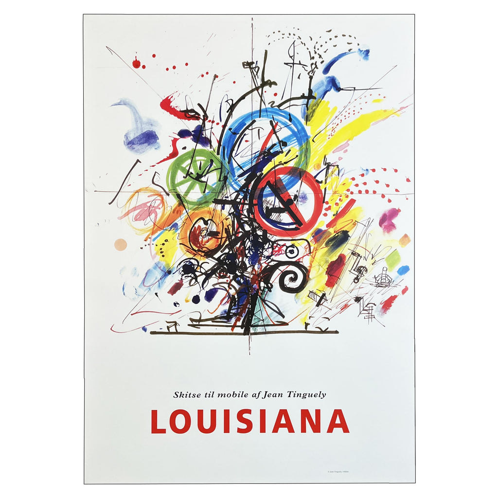 Sketch for Mobile poster by Jean Tinguely