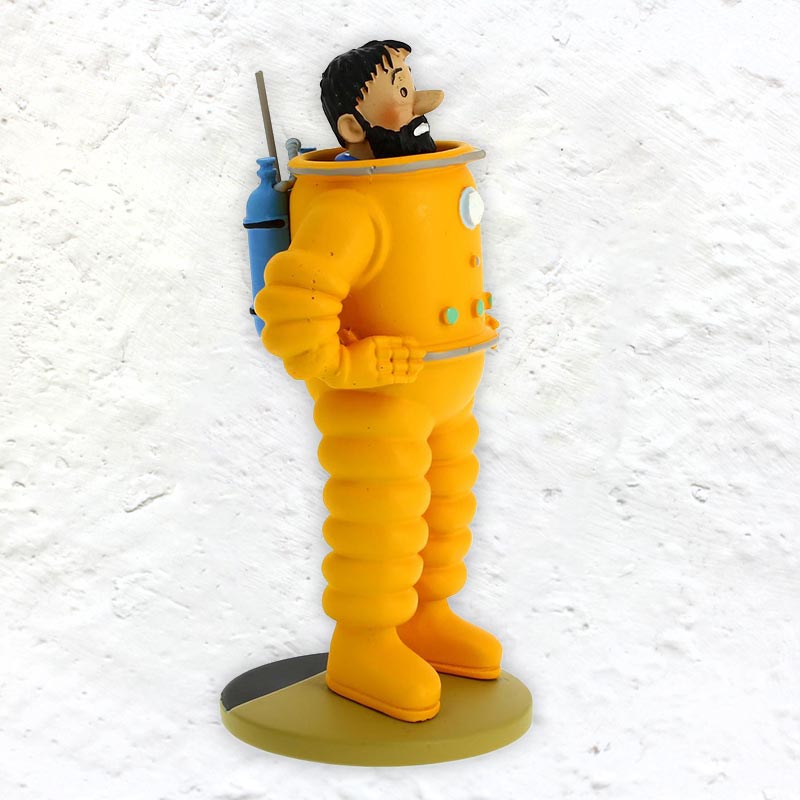 TinTin polyresin model - Captain Haddock from Explorers on the Moon