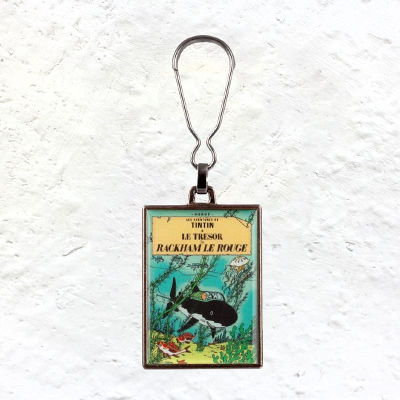 TinTin metal Red Rackham’s treasure keyring