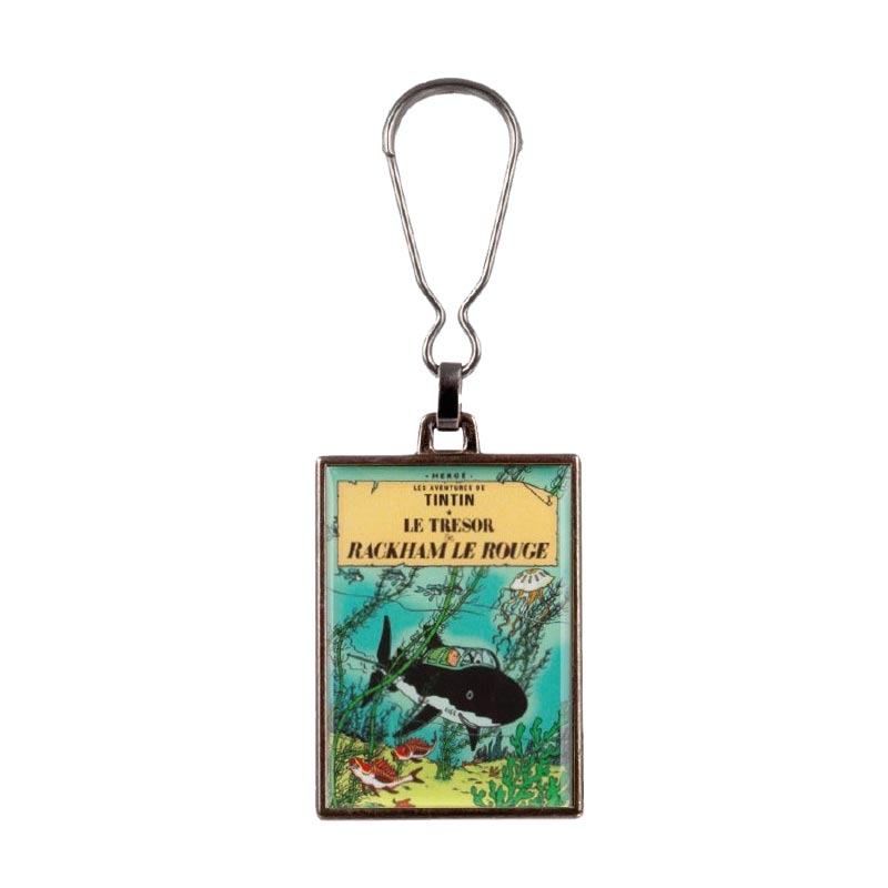TinTin metal Red Rackham’s treasure keyring
