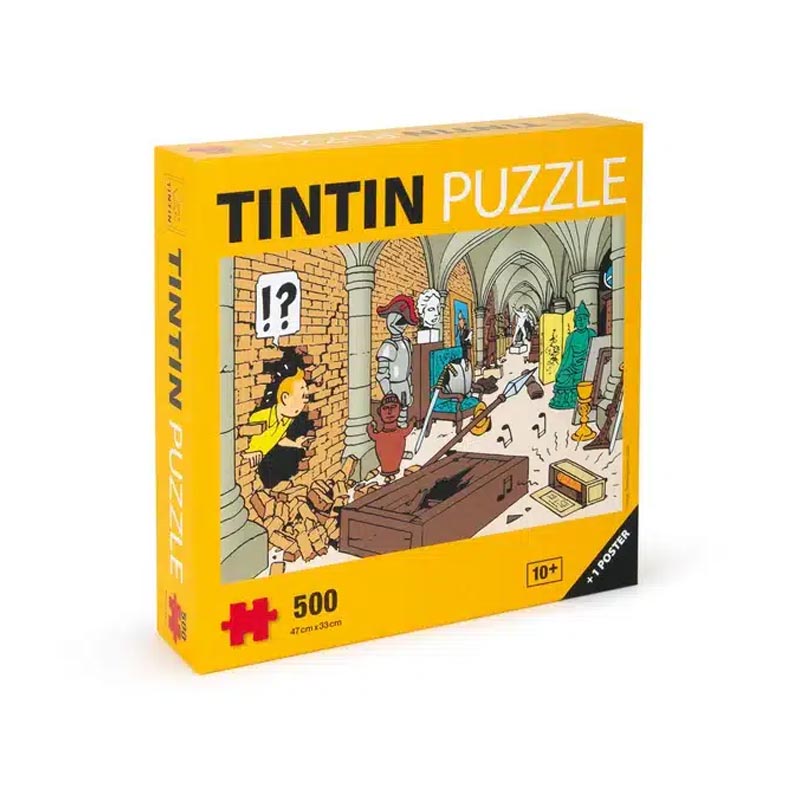 500 piece Jigsaw Puzzle - Moulinsart Cellar - The Secret of the Unicorn, Tintin