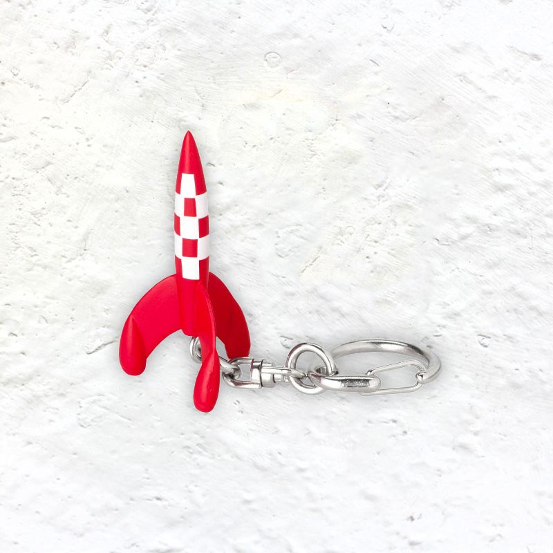 TinTin Rocket keyring