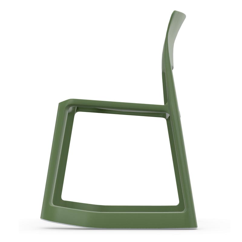 Tip Ton Side Chair - Industrial Green - des. Edward Barber and Jay Osgerby, 2011 (made by Vitra)
