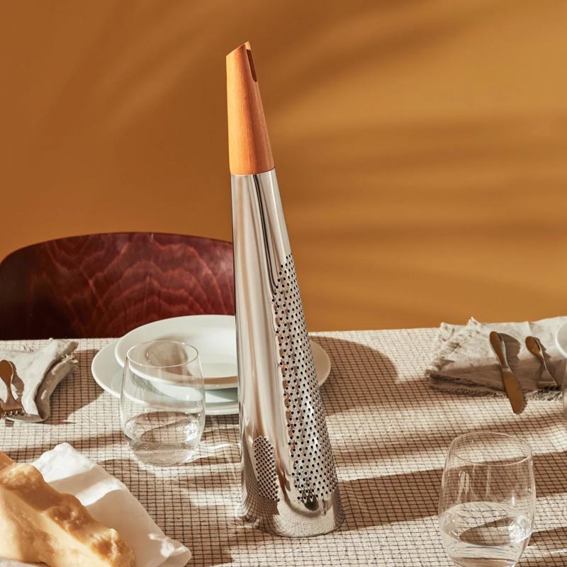 Todo Giant Cheese and Nutmeg Grater, des. Richard Sapper for Alessi