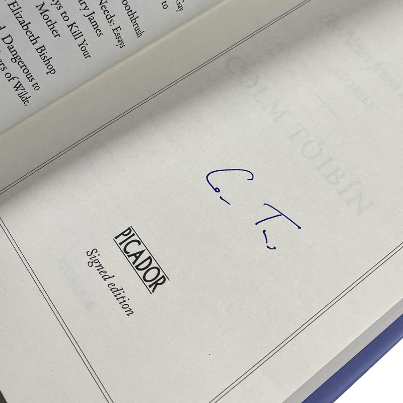 The News From Dublin by Colm Toibin - Signed Hardback