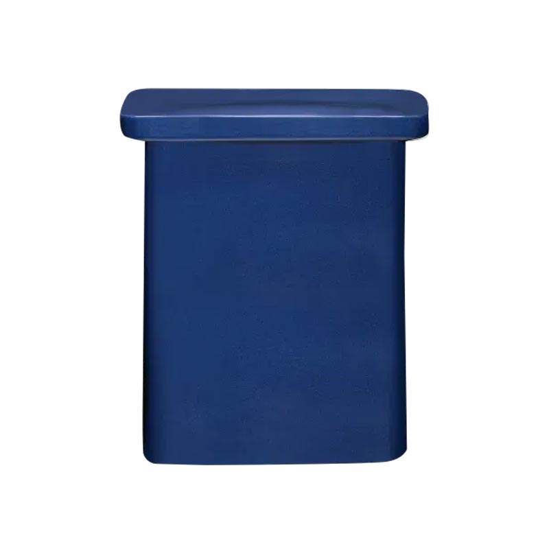 Toki Ceramic Stool / Side Table - Mazarine Blue - by Blomus