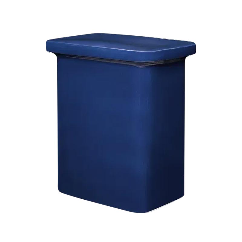 Toki Ceramic Stool / Side Table - Mazarine Blue - by Blomus