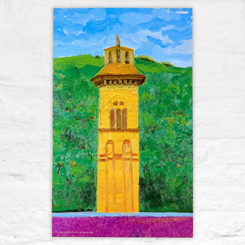 Tower, Saltaire Poster by David Hockney