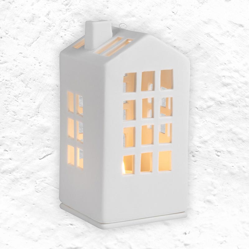 Tea Light House - Mini, Town Hall - by Räder