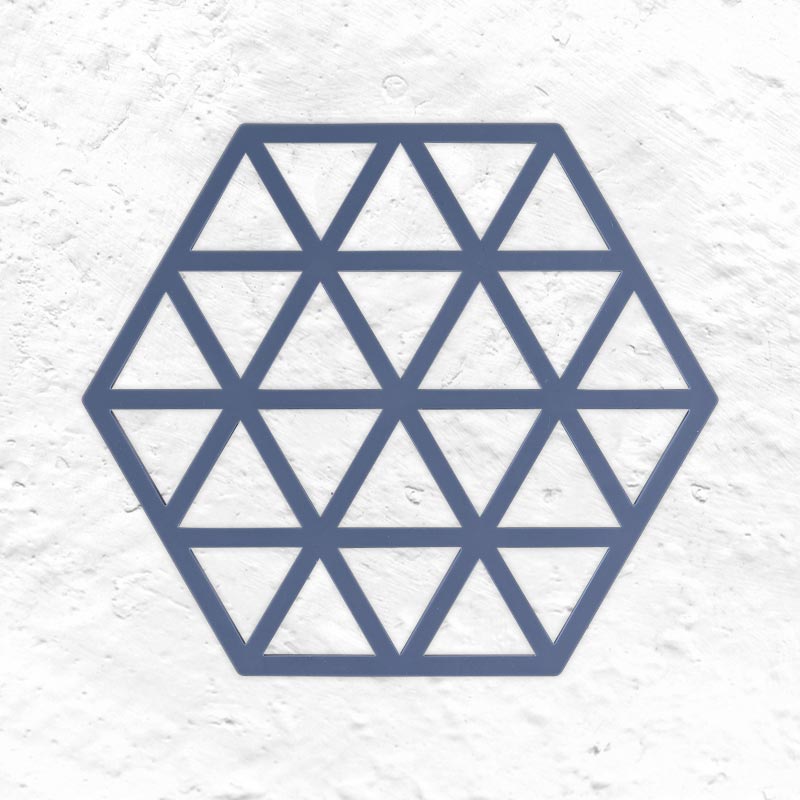 Triangles Trivet - Denim - des. VE2 for Zone Denmark