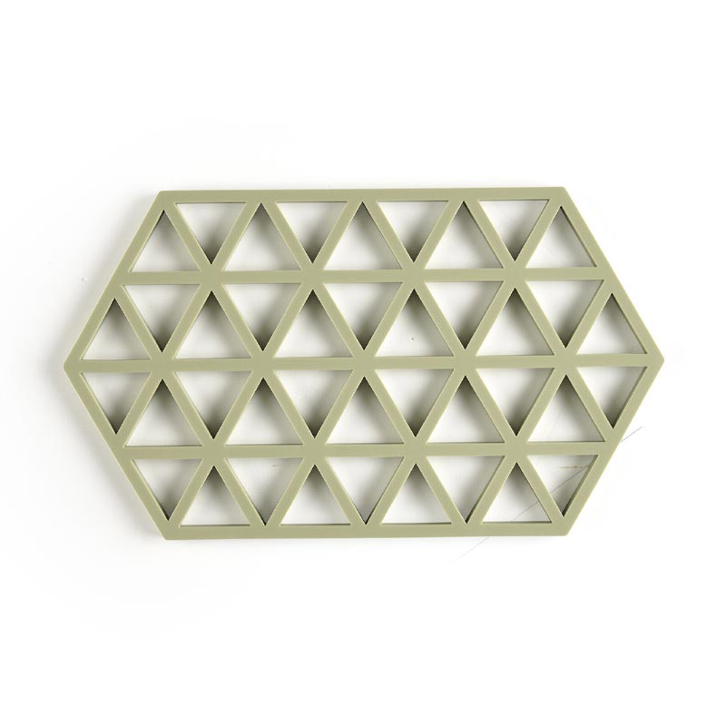 Triangles Trivet - Double - Matcha Green - by Zone Denmark