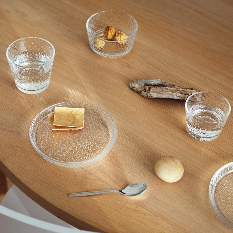 Tundra bowl - 25cl - Clear - des. Oiva Toikka, 1970, made by Iittala