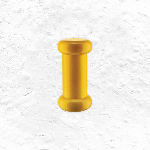 Twergi Grinder - Yellow - des. Ettore Sottsass for Alessi