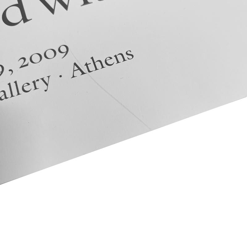 Leaving Paphos Ringed with Waves poster by Cy Twombly