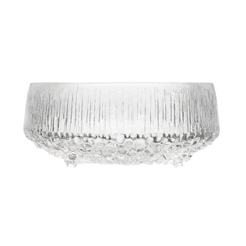Ultima Thule 200mm Glass Bowl - Clear - des. Tapio Wirkkala for Iittala