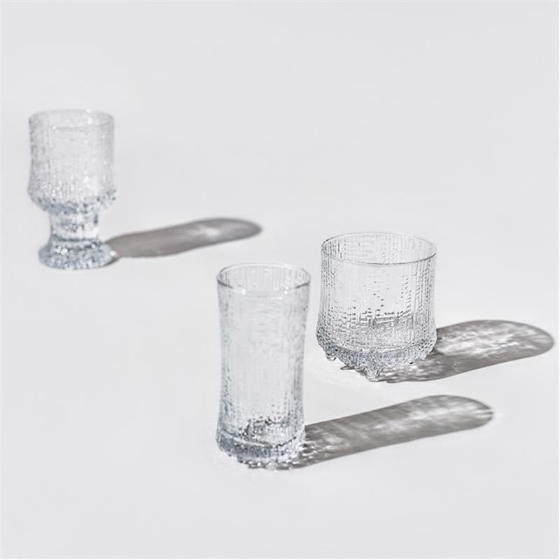 Ultima Thule Set of 2 Red Wine Glasses, des. Tapio Wirkkala, 1968, for Iittala