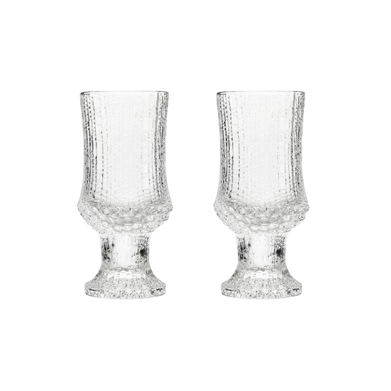 Ultima Thule Set of 2 White Wine Glasses -16 cl - des. Tapio Wirkkala, 1968, for Iittala