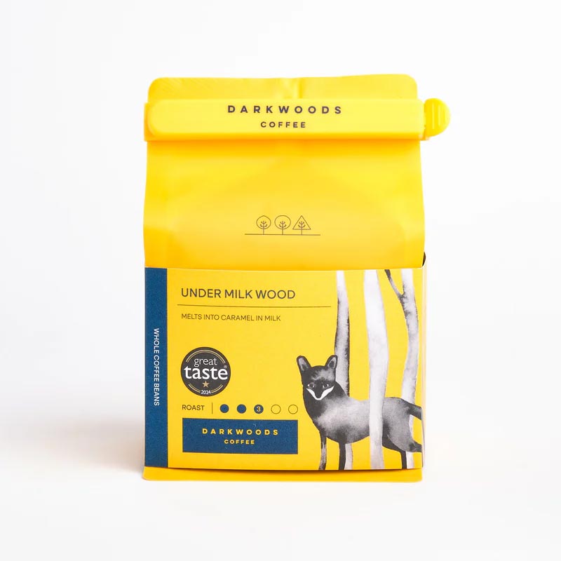 Under Milk Wood coffee by Dark Woods - coffee beans, 250g