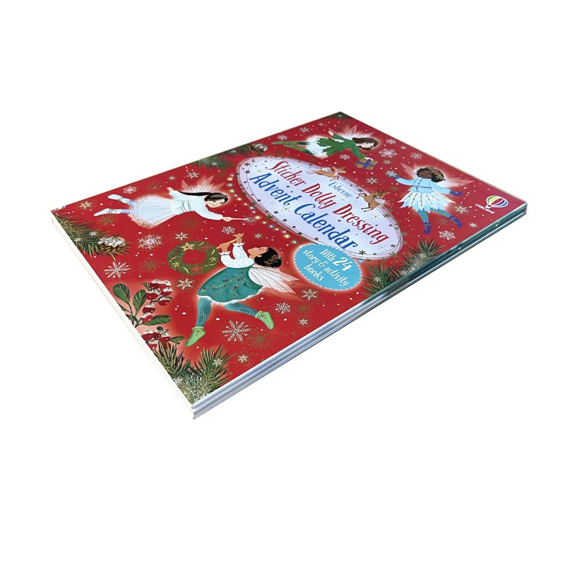 Sticker Dolly Dressing Advent Calendar by Fiona Watt (HARDBACK)