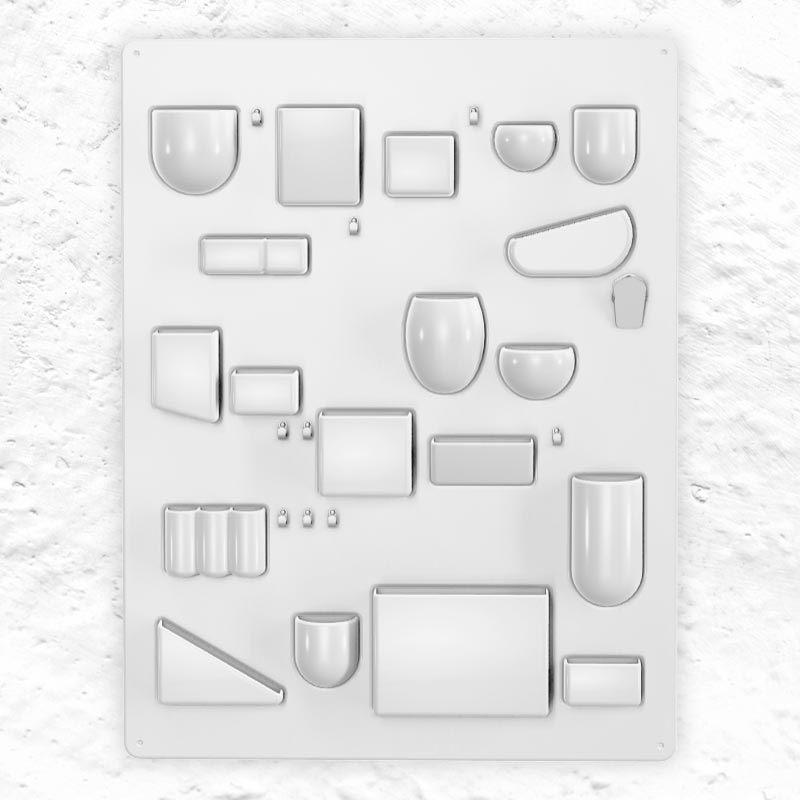 Uten.Silo I - White - Utensilo - des. Dorothee Becker (1969) made by Vitra