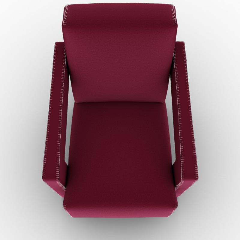 Utrecht XL Armchair - Lincoln Vinaccia 13L576 - des. Gerrit Thomas Rietveld - by Cassina