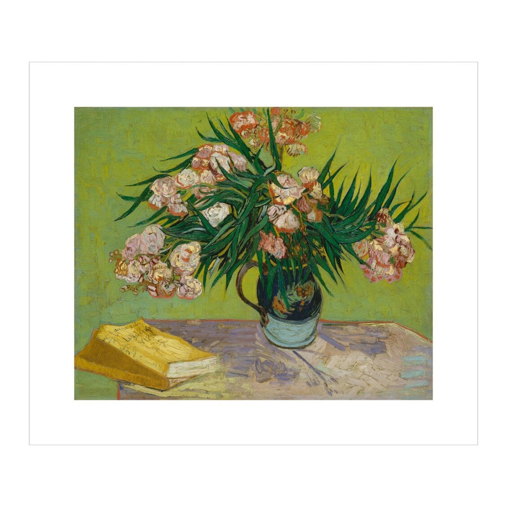 Oleanders, 1888 poster by Vincent Van Gogh