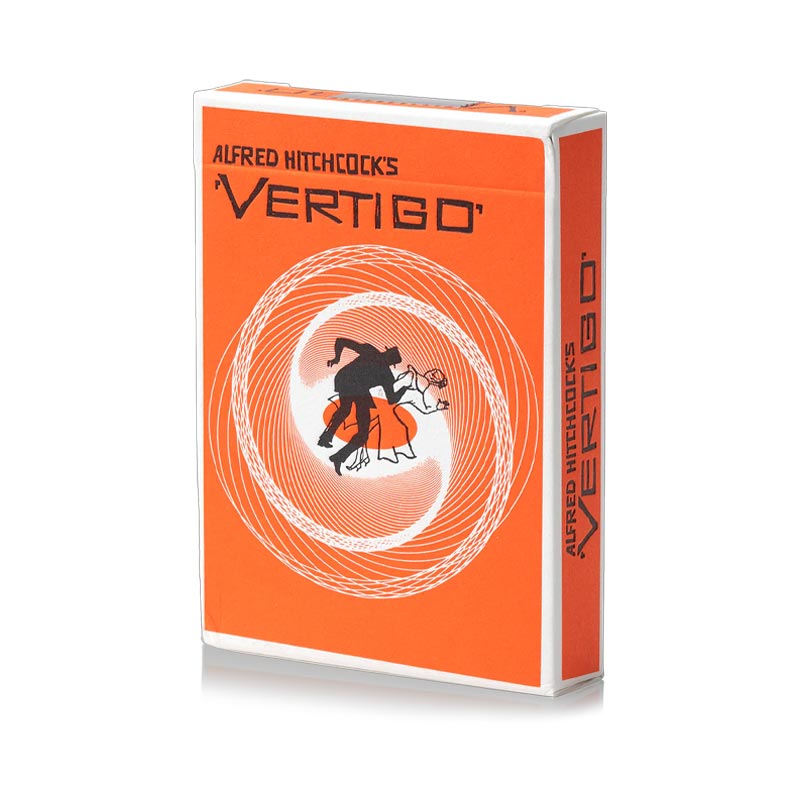Vertigo Alfred Hitchcock Playing Cards by Art of Play