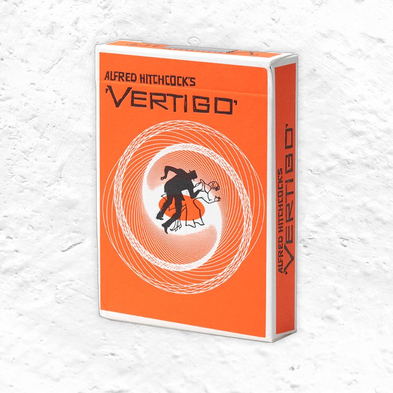 Vertigo Alfred Hitchcock Playing Cards by Art of Play