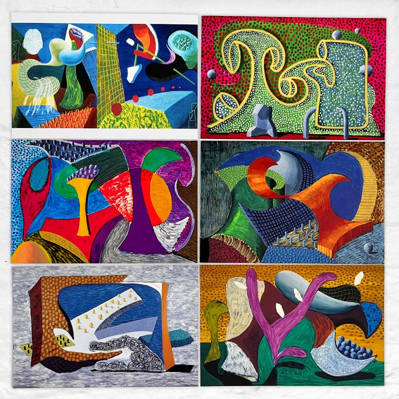 David Hockney Very New Paintings Card Collection (12 cards)