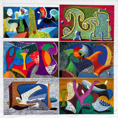 David Hockney Very New Paintings Card Collection (12 cards)