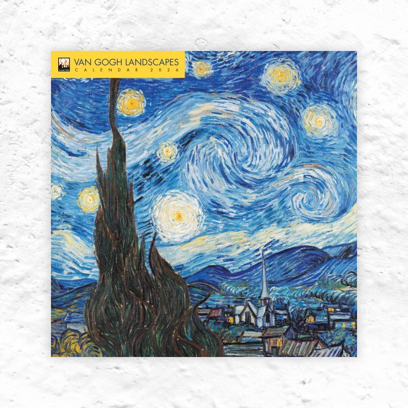 Van Gogh Landscapes 2026 Wall Calendar