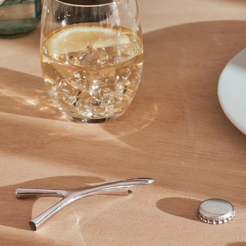 Virgula Divina Bottle Opener, des. Frederic Gooris for Alessi