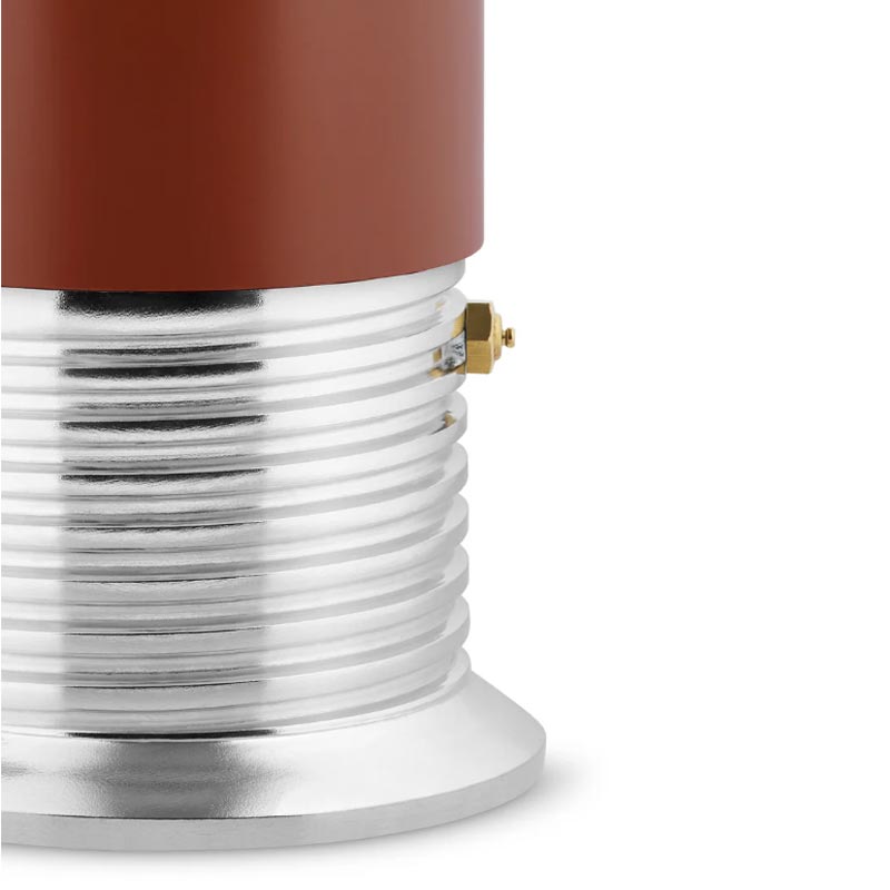 Vite Espresso Coffee Maker - 6 cup - Brown - des. Philippe Malouin for Alessi
