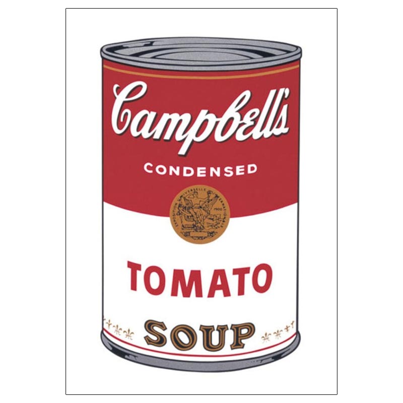 Campbell's Soup I: Tomato, 1968 poster by Andy Warhol